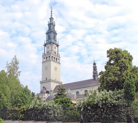 The sanctuary of Jasna Gora in Czestochowa, Poland, の写真素材
