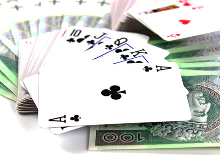 polish money and cards