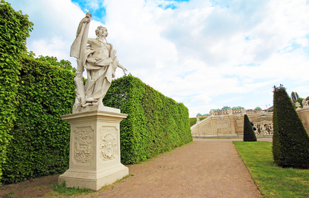 Belvedere Castle in Vienna. Austriaのeditorial素材