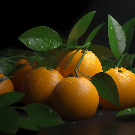 Lots of fresh oranges fruit close up.の素材