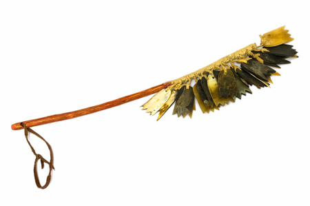 Replica of ancient musical instruments of North American Indians の写真素材