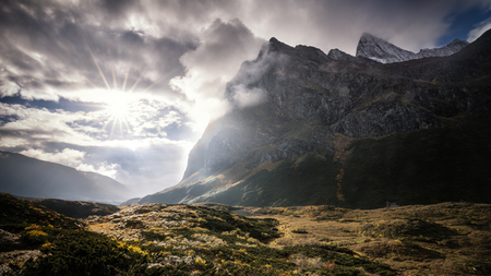 Dongpo mountain landscape viewの写真素材