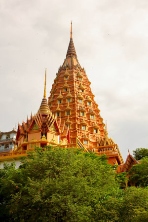 Pagoda of Thailand temple is chinese-Thai cultaral in buddhism religion の写真素材