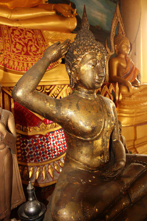 ancient buddha in different form の写真素材