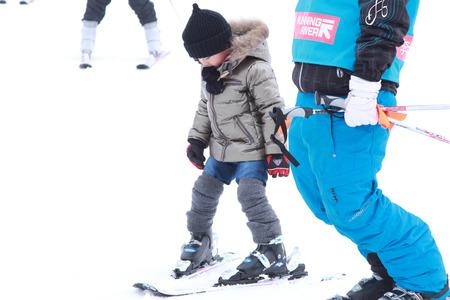 Skiingのeditorial素材