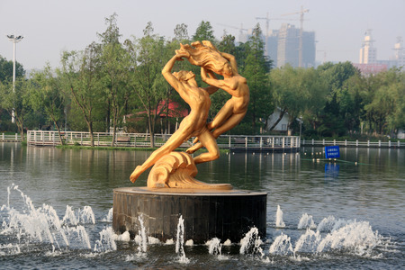 Gymnastic sculpturesのeditorial素材