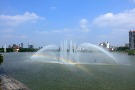 Music fountainのeditorial素材