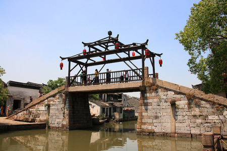 Ancient town of Tongliのeditorial素材