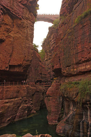 World Geological Park - Yuntai Mountainの写真素材
