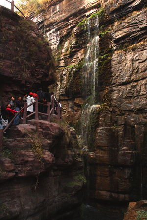 World Geological Park - Yuntai Mountainのeditorial素材