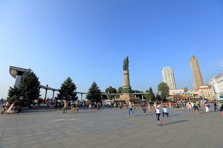 Harbin Flood Control Monumentのeditorial素材