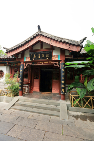 View of a chinese buildingのeditorial素材