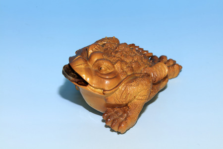 Toad sculptureの写真素材