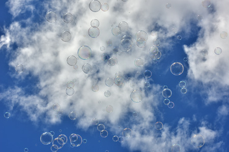 soap bubbles