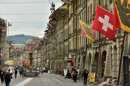 Switzerland Bern. May 2, 2018. The city of Bern. Attractions of Switzerland.