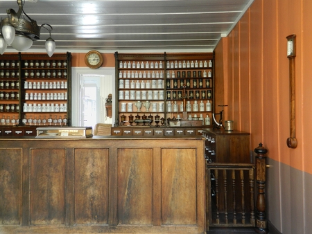 apotheka Old Pharmacy medicineのeditorial素材