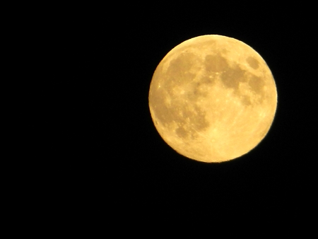 full moonの写真素材
