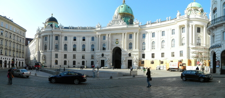 panorama hofburgのeditorial素材