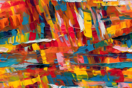 Abstract art background. Hand-painted background. Self-made.の写真素材