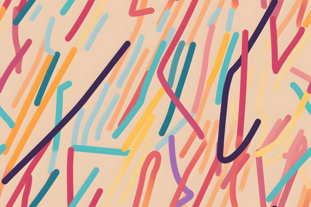 Colorful abstract background with stripes. Vector illustration. Eps 10.の素材