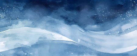 Abstract watercolor background. Hand-drawn illustration for your design.の素材