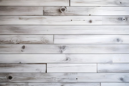 white wood texture background surface with old natural pattern or old wood texture table top viewの素材