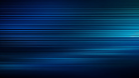 abstract blue background with some smooth lines in itの素材