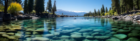 Panorama of Lake Tekapo, Canterbury, South Island, New Zealandの素材