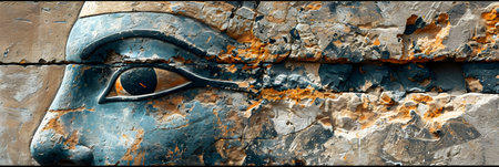 Graffiti on the wall of an abandoned building. The concept of urban decay.の素材