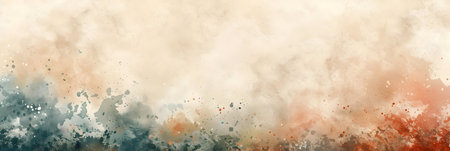 Abstract watercolor background. Digital art painting. Colorful texture.の素材