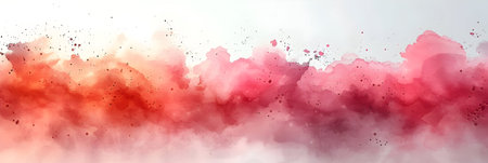 Abstract watercolor background. Digital art painting. Colorful texture.の素材