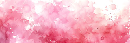 Abstract pink watercolor background for your design. Watercolor texture.の素材