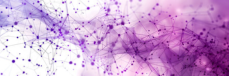 Science network pattern, connecting lines and dots. Graphic concept for your designの素材