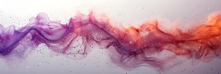 Abstract background with pink and purple smoke. 3d rendering, 3d illustration.の素材