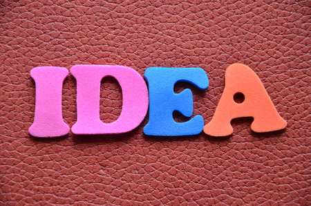 Word ideaの写真素材