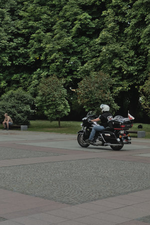 Harley Day III BiaÅ‚ystok, Podlaskie / Poland 07.07.2023- rally of motorization enthusiasts of...