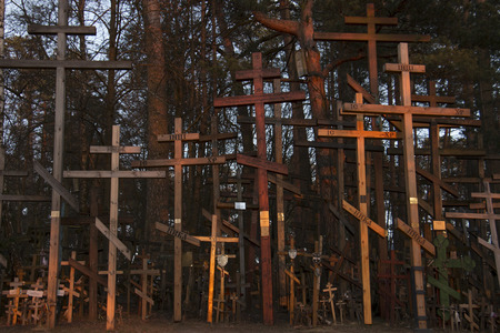 Russian Orthodox graveyardの写真素材