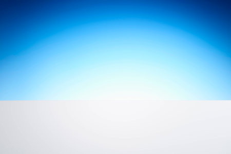 Blue stage background