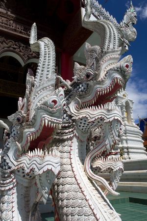 Buddhist templeの写真素材