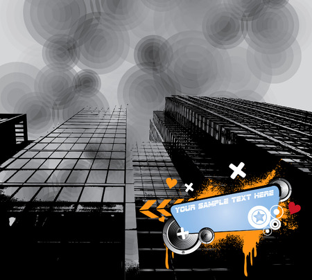 city landscape のイラスト素材