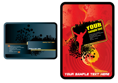 Urban compositionのイラスト素材