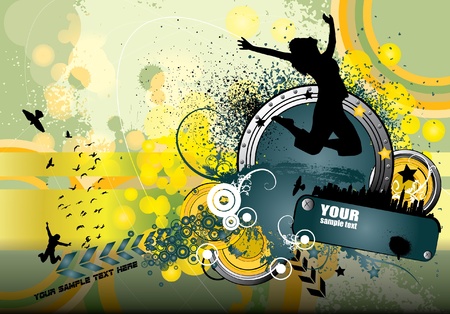 Vector event posterのイラスト素材