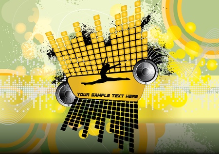 Vector event posterのイラスト素材