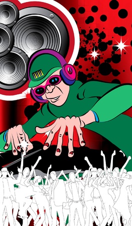 EPS10 Party people. のイラスト素材