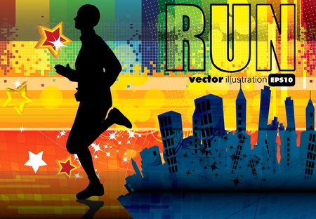 Sport illustration のイラスト素材