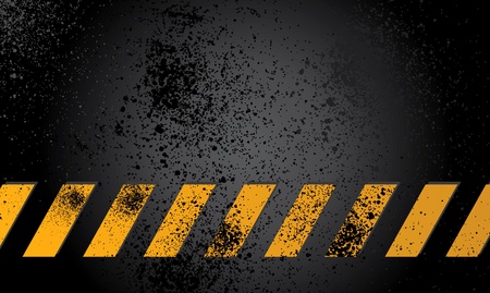 Grunge construction background のイラスト素材