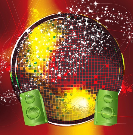 Music event backgroundのイラスト素材
