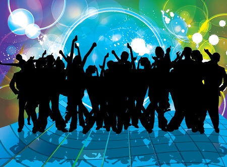 Music backgroundのイラスト素材