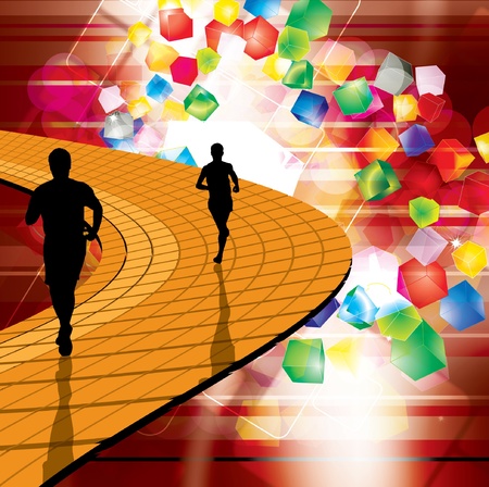 Sport illustrationのイラスト素材