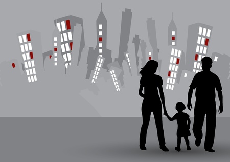 Pretty woman is standing sideways. The frizzy girl is wearing sexy shorts and top with bows. のイラスト素材